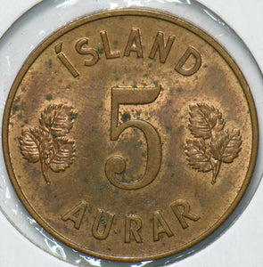 Iceland 1960 5 Aurar 192341 combine shipping