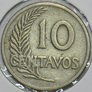 Peru 1918 10 Centavos 152543 combine shipping