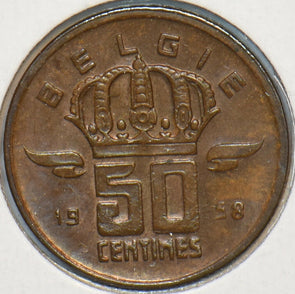 Belgium 1958 50 Centimes 902821 combine shipping