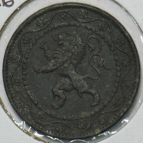 Belgium 1916 25 Centimes Lion animal 151974 combine shipping