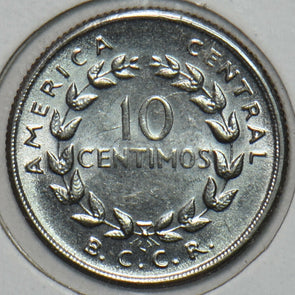 Costa Rica 1967 10 Centimos 152214 combine shipping