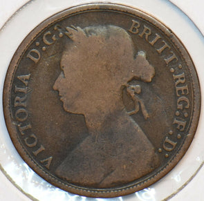 Great Britain 1877 1/2 Penny 903374 combine shipping