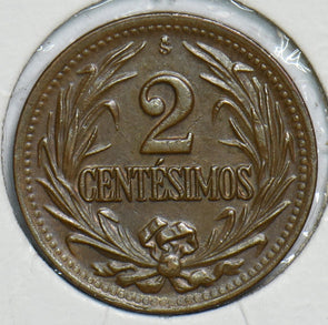 Uruguay 1945 2 Centesimos 298968 combine shipping