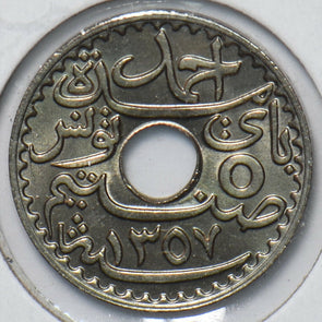 Tunisia 1938 5 Centimes 294182 combine shipping