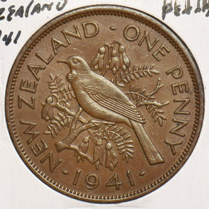 New Zealand 1941 Penny Tui bird 199005 combine shipping