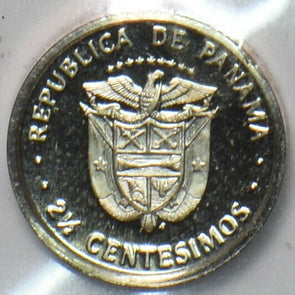 Panama 1976 2 1/2 Centesimos 2.5 Proof 296305 combine shipping