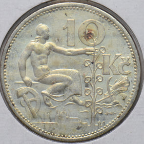 Czechoslovakia 1931 10 Korun 150377 combine shipping