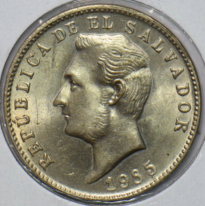 El Salvador 1985 10 Centavos gem BU 296225 combine shipping