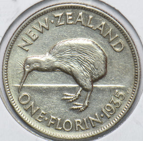 New Zealand 1935 Florin Kiwi Bird animal 240046 combine shipping