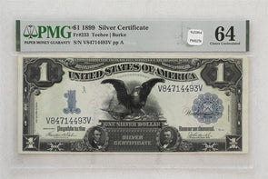 1899 Black Eagle Dollar PMG 64 Choice Uncirculated Fr#233 PM0276 combine shippi