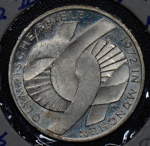 Germany 1972 10 Mark silver olympic 190119 combine shipping