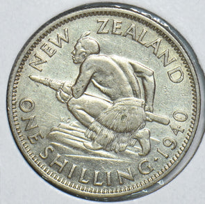 New Zealand 1940 Shilling 298669 combine shipping