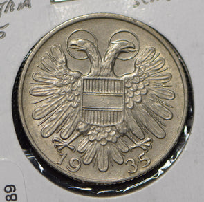 Austria 1935 Schilling  292089 combine shipping