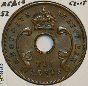 East Africa 1952 10 Cents 195993 combine shipping