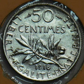 France 1918 50 Centimes 153092 combine shipping