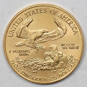 1997 25 Dollars gold 1/2 oz Gold Eagle GL0243 combine shipping
