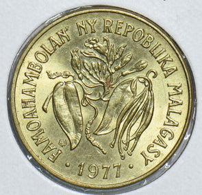 Madagascar 1977 27 Haleru Ox animal Malagasy 198684 combine shipping