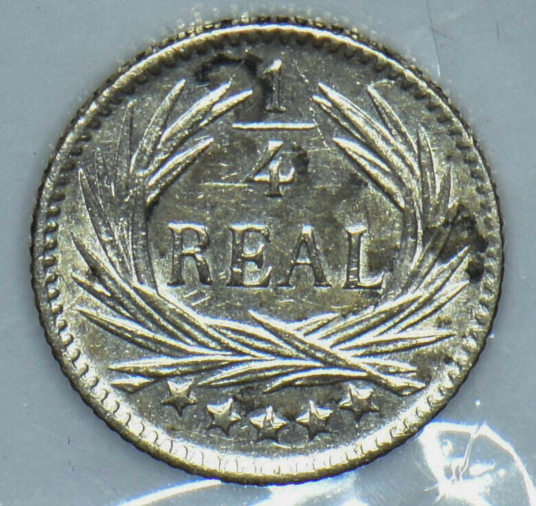 Guatemala 1896 1/4 Real 190783 combine shipping