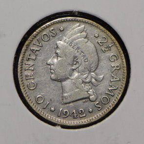 Dominican Republic 1942 10 Centavos  900798 combine shipping