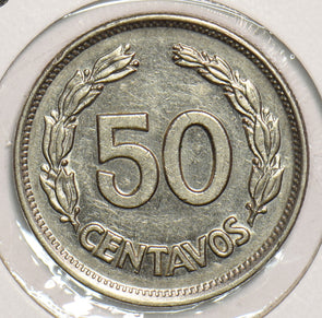 Ecuador 1963 50 Centavos 199046 combine shipping
