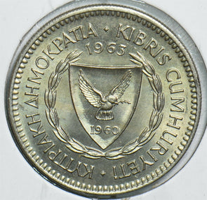Cyprus 1963 50 Mils 0 298601 combine shipping