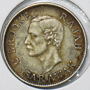 Sarawak 1900 10 Cents 490840 combine shipping