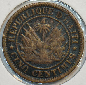 Haiti 1863 5 Centimes 196401 combine shipping