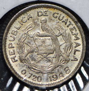Guatemala 1948 5 Centavos Quetzal animal  150122 combine shipping