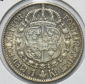 Sweden 1937 Krona 193925 combine shipping