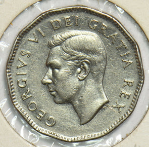 Canada 1948 5 Cents Beaveranimal 904358 combine shipping