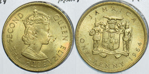 Jamaica 1964 Penny 153853 combine shipping