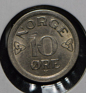 Norway 1957 10 Ore  191118 combine shipping