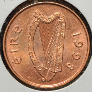 Ireland 1998 2 Pence Styilized bird animal  900649 combine shipping