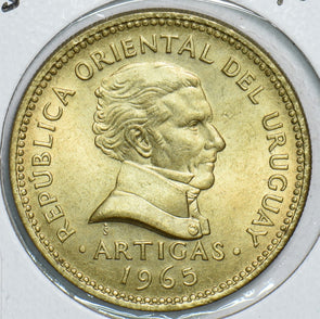 Uruguay 1965 5 Pesos 240963 combine shipping