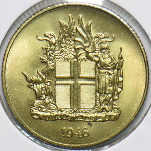 Iceland 1946 Krona 192352 combine shipping