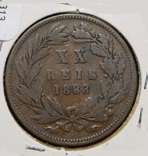 Portugal 1883 20 Reis  150313 combine shipping