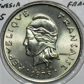 French Polynesia 1975 20 Francs 297795 combine shipping