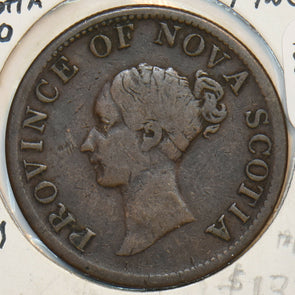 Canada 1840 Nova Scotia 1/2 Penny Token 195489 combine shipping