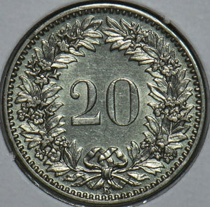 Switzerland 1903 20 Rappen 196355 combine shipping