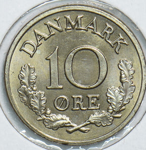Denmark 1962 10 Ore 198303 combine shipping