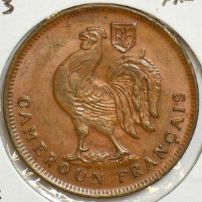 France 1943 Franc Rooster animal Cameroon 298092 combine shipping
