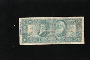 US 1896 $2 Silver Certificates educational note large size RC0686 combine shipp