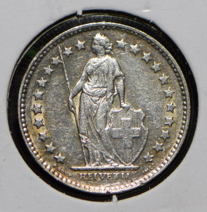 Switzerland 1945 1/2 Franc  191100 combine shipping