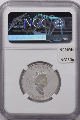 Canada 2003 50 Cents Silver NGC Proof 69 Ultra Cameo Yukon NG1606 combine shippi