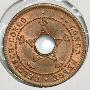 Belgium Congo 1919 Centime 491424 combine shipping
