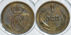 Denmark 1891 Ore Porpoise animal 299041 combine shipping