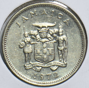 Jamaica 1972 5 Cents Crocodile animal 904665 combine shipping