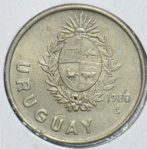 Uruguay 1980 Peso 241000 combine shipping