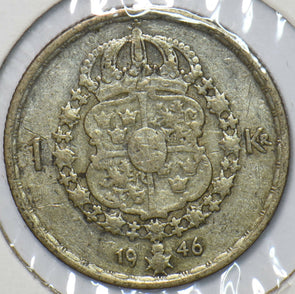 Sweden 1946 Krona 902784 combine shipping