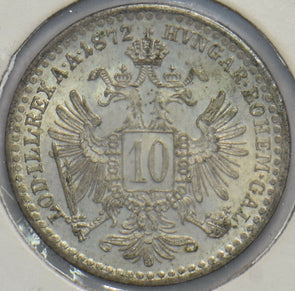Austria 1872 10 Kreuzer Eagle animal 490330 combine shipping